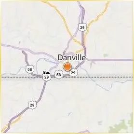 Danville Community College Location Map Danville Community College Location Map