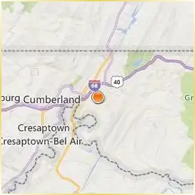Allegany College of Maryland Location Map Allegany College of Maryland Location Map