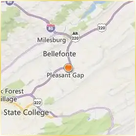 Central Pennsylvania Institute of Science and Technology Location Map Central Pennsylvania Institute of Science and Technology Location Map