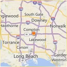 El Camino College Compton Center Location Map El Camino College Compton Center Location Map