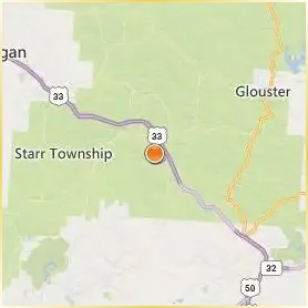 Hocking College Location Map Hocking College Location Map