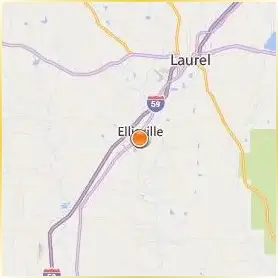 Jones County Junior College Location Map Jones County Junior College Location Map