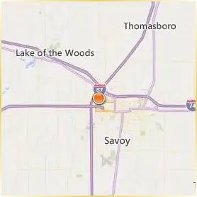 Parkland College Location Map Parkland College Location Map