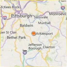 Pittsburgh Institute of Aeronautics Location Map Pittsburgh Institute of Aeronautics Location Map
