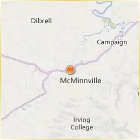 Tennessee College of Applied Technology McMinnville Location Map Tennessee College of Applied Technology McMinnville Location Map