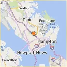 Virginia Peninsula Community College Location Map Virginia Peninsula Community College Location Map