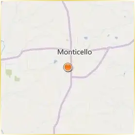 University of Arkansas at Monticello Location Map University of Arkansas at Monticello Location Map
